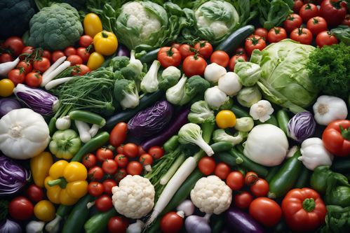 有機(jī)蔬菜花菜攝影 自然與健康的視覺呈現(xiàn)